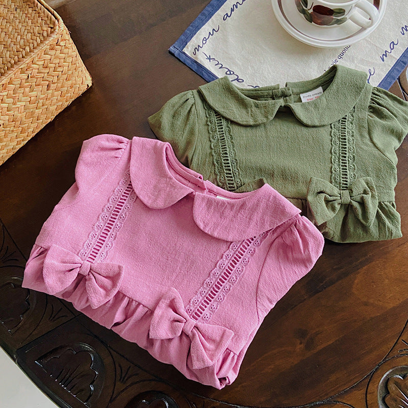 Solid Color Mesh Patched Design Dress